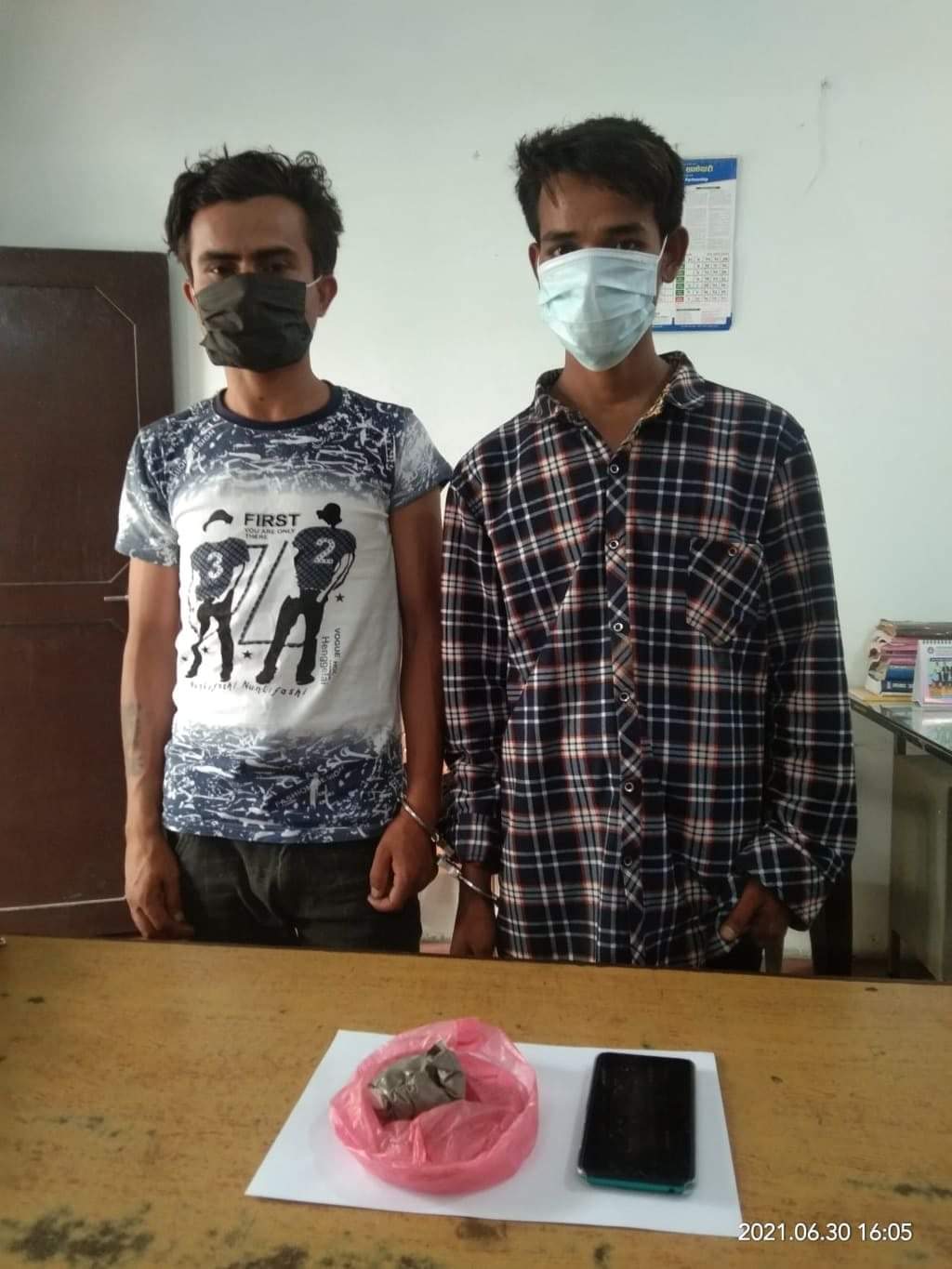 लागुऔषध ब्राउन सुगर सहित २ जना पक्राउ