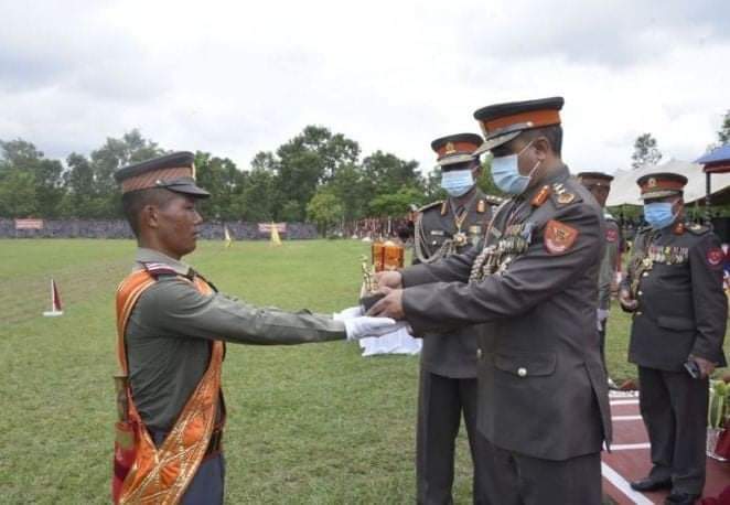 सशस्त्र प्रहरी सहायक निरीक्षकको आधारभूत तालिममा उत्कृष्ट बने प्रेमबहादुर