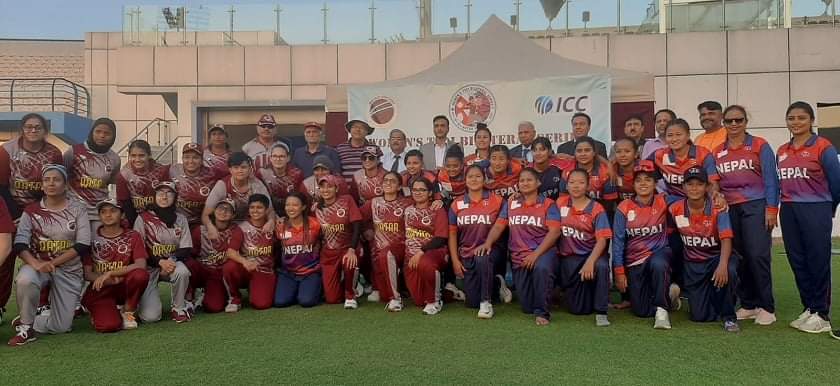 नेपाली महिला क्रिकेटले हात पार्‍यो पहिलो अन्तर्राष्ट्रिय सफलता