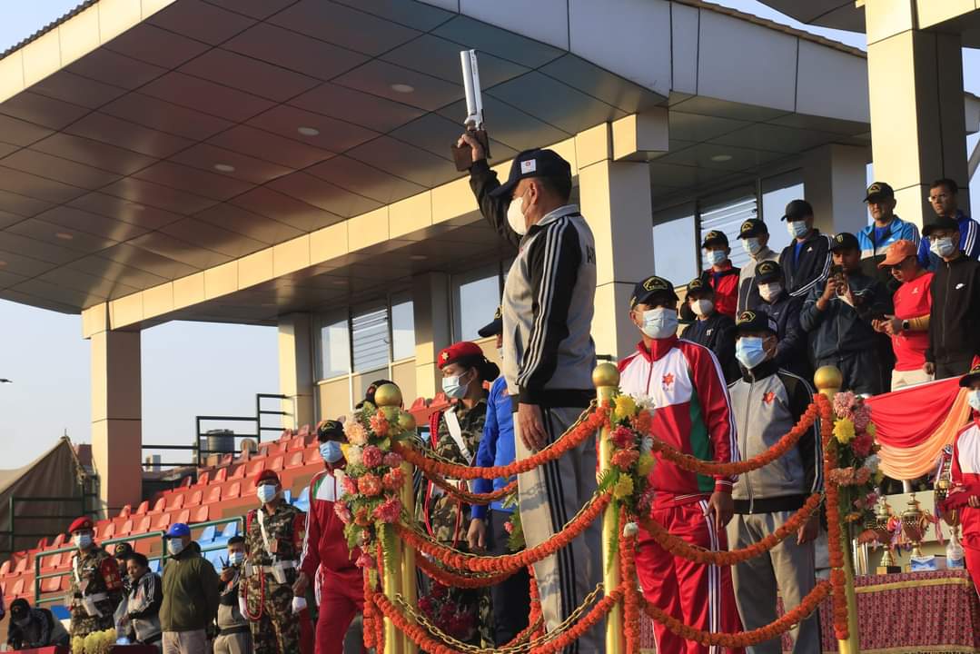 प्रधानसेनापति शर्माद्वारा खुला म्याराथन ‘रन फर फन’काे शुभारम्भ