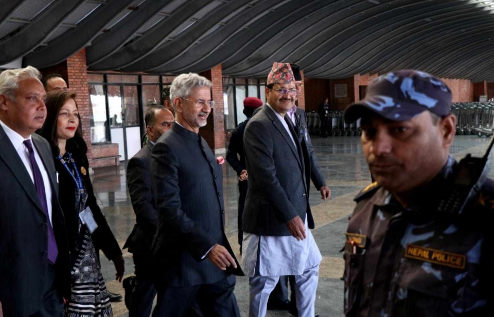 काठमाडौं आईपुगे भारतीय विदेशमन्त्री जयशंकर