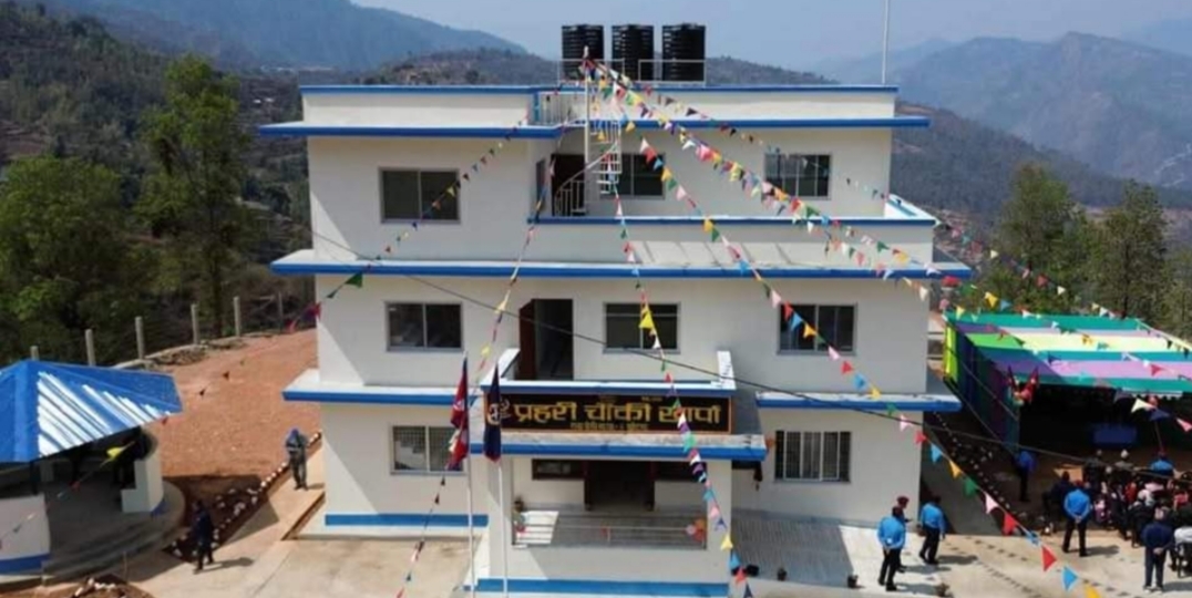 प्रहरी चौकी खार्पाको बाह्र वर्षपछि आफ्नै भवन