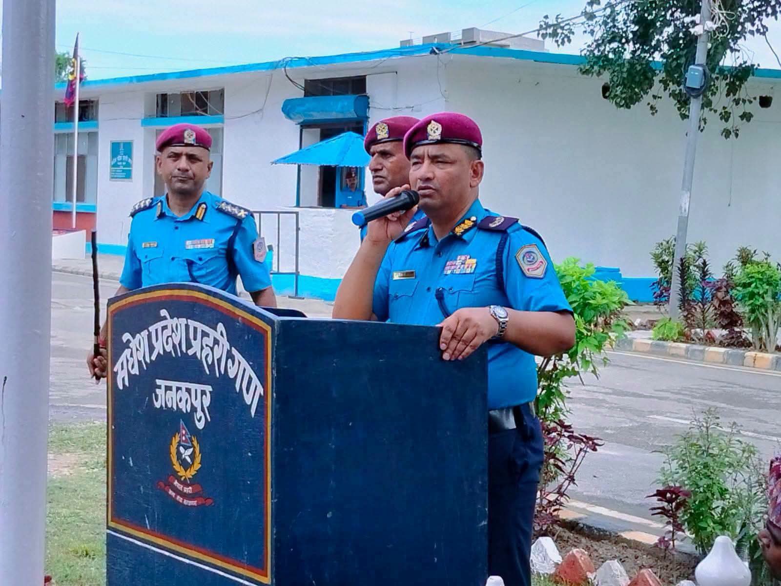 डिआईजी ओम अधिकारीद्वारा Operational Readiness अभ्यास सहितको अनुगमन तथा निरीक्षण